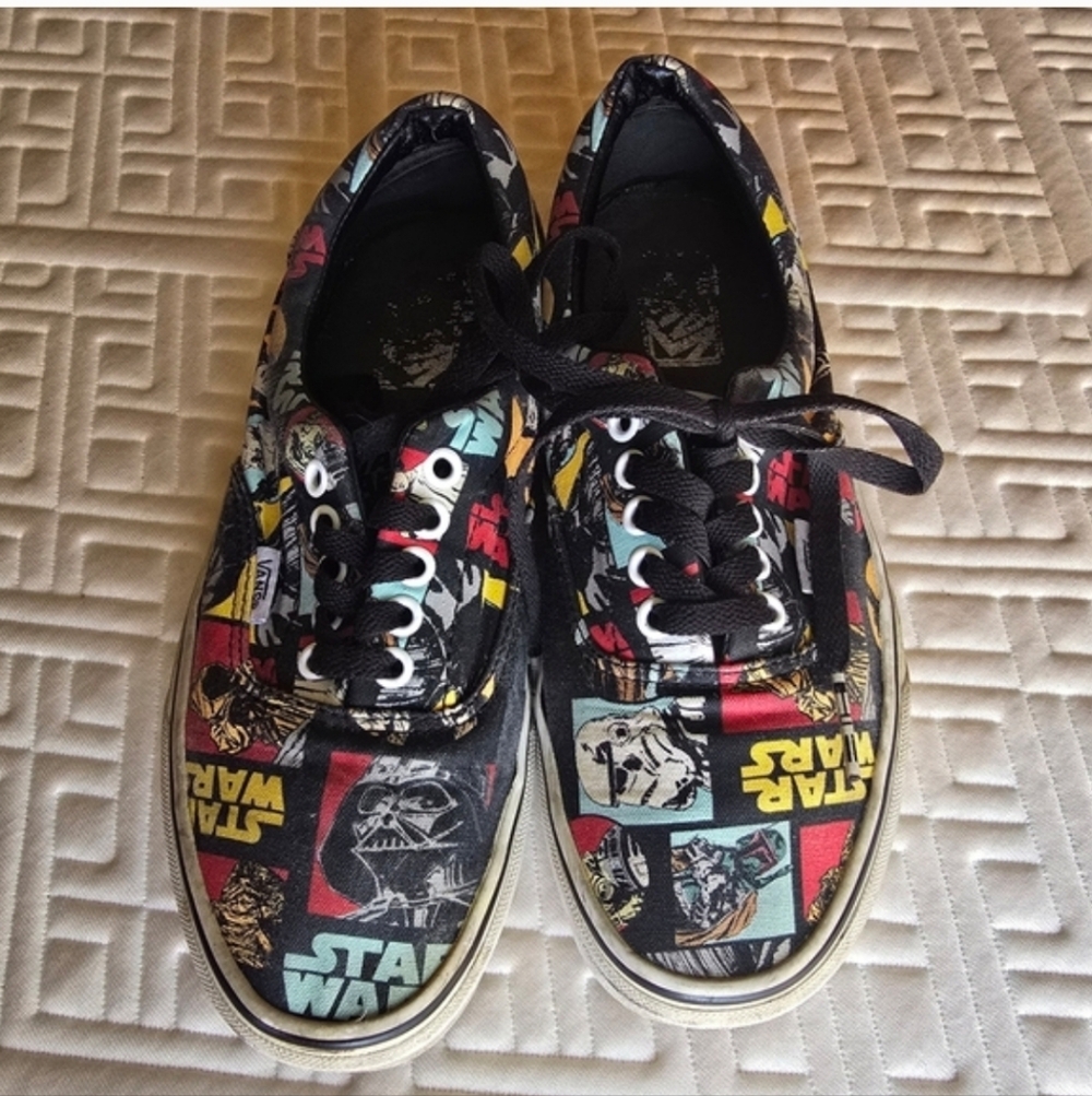 Disney star wars dark vader yoda bubba fet vans